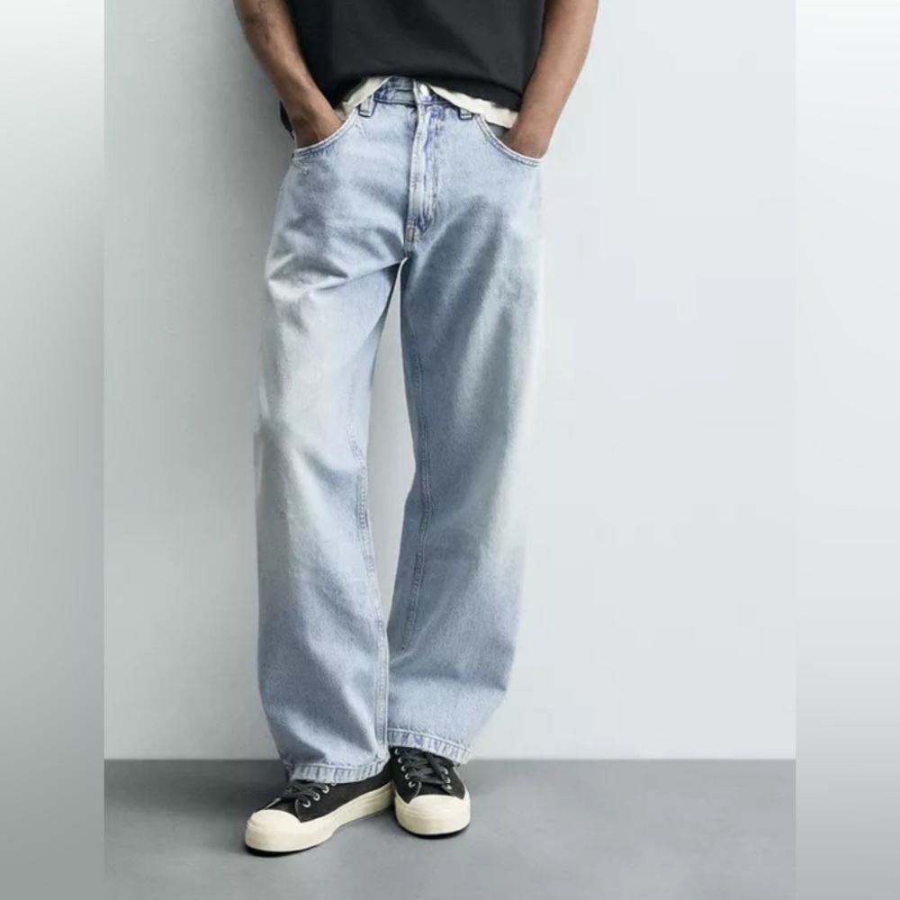 Zara Men’s Baggy Fit Jeans